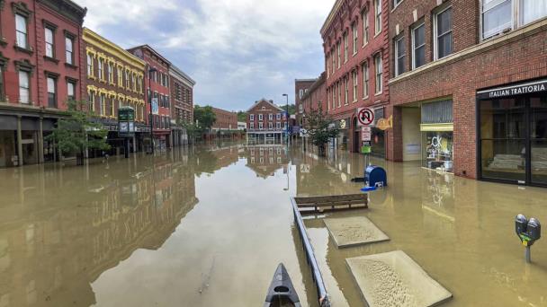 Tormenta arroja lluvia de dos meses en dos días sobre el noreste de EE.UU.