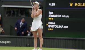 Svitolina sorprende y elimina a la número 1 del mundo Iga Swiatek en cuartos en Wimbledon