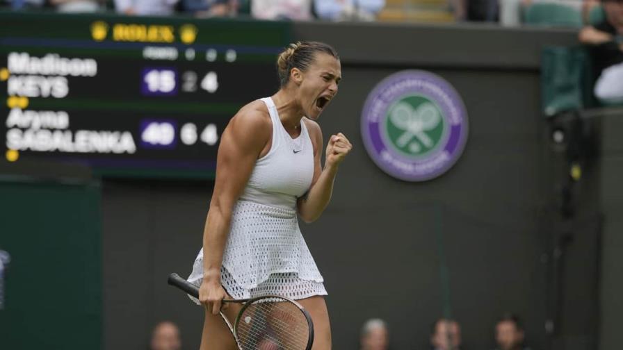 Aryna Sabalenka elimina a Madison Keys y alcanza la semifinal en Wimbledon