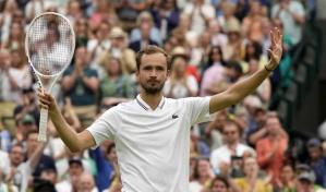 Medvedev pone fin a racha de Chris Eubanks en los cuartos de Wimbledon