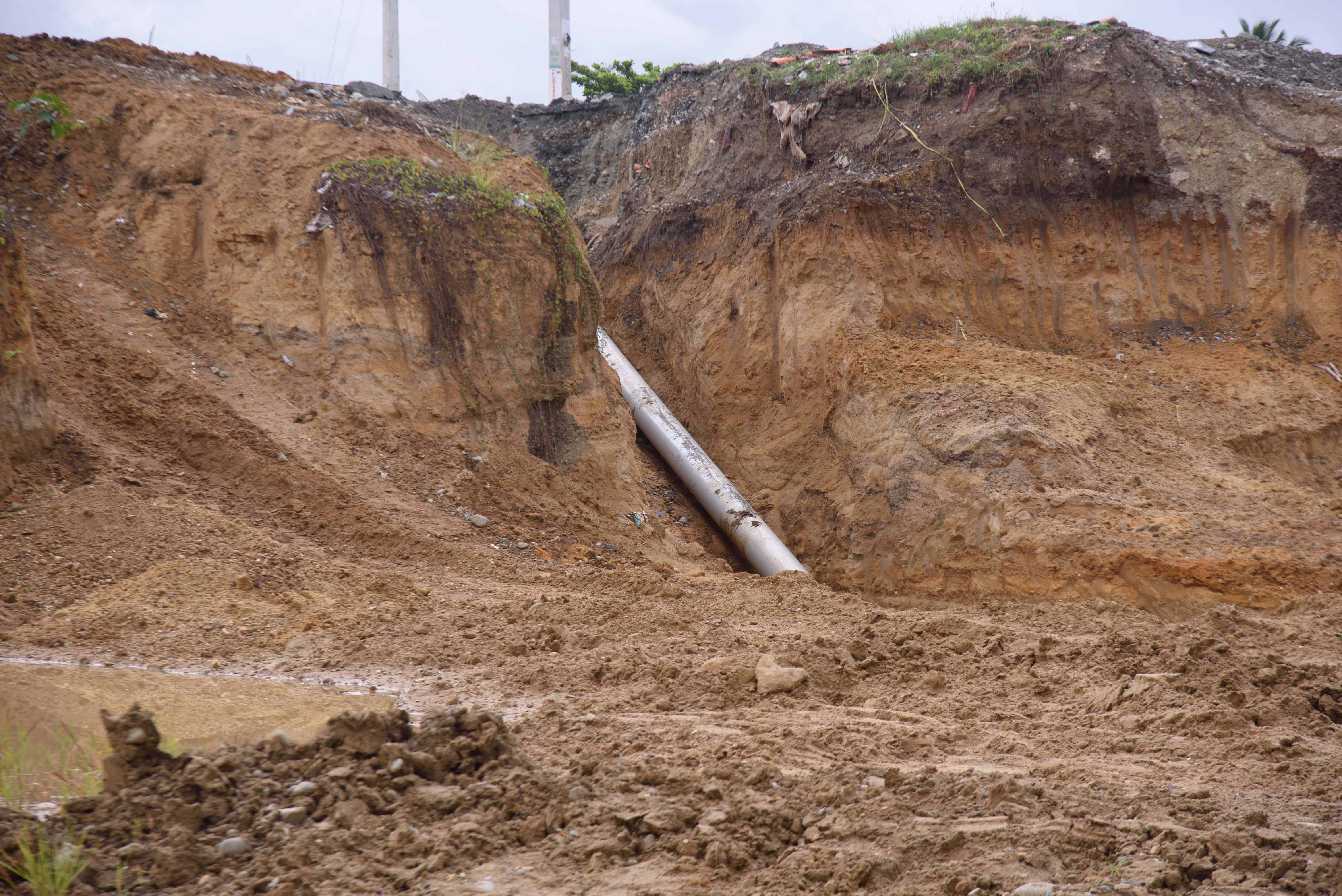 En este lugar se construiría un puente