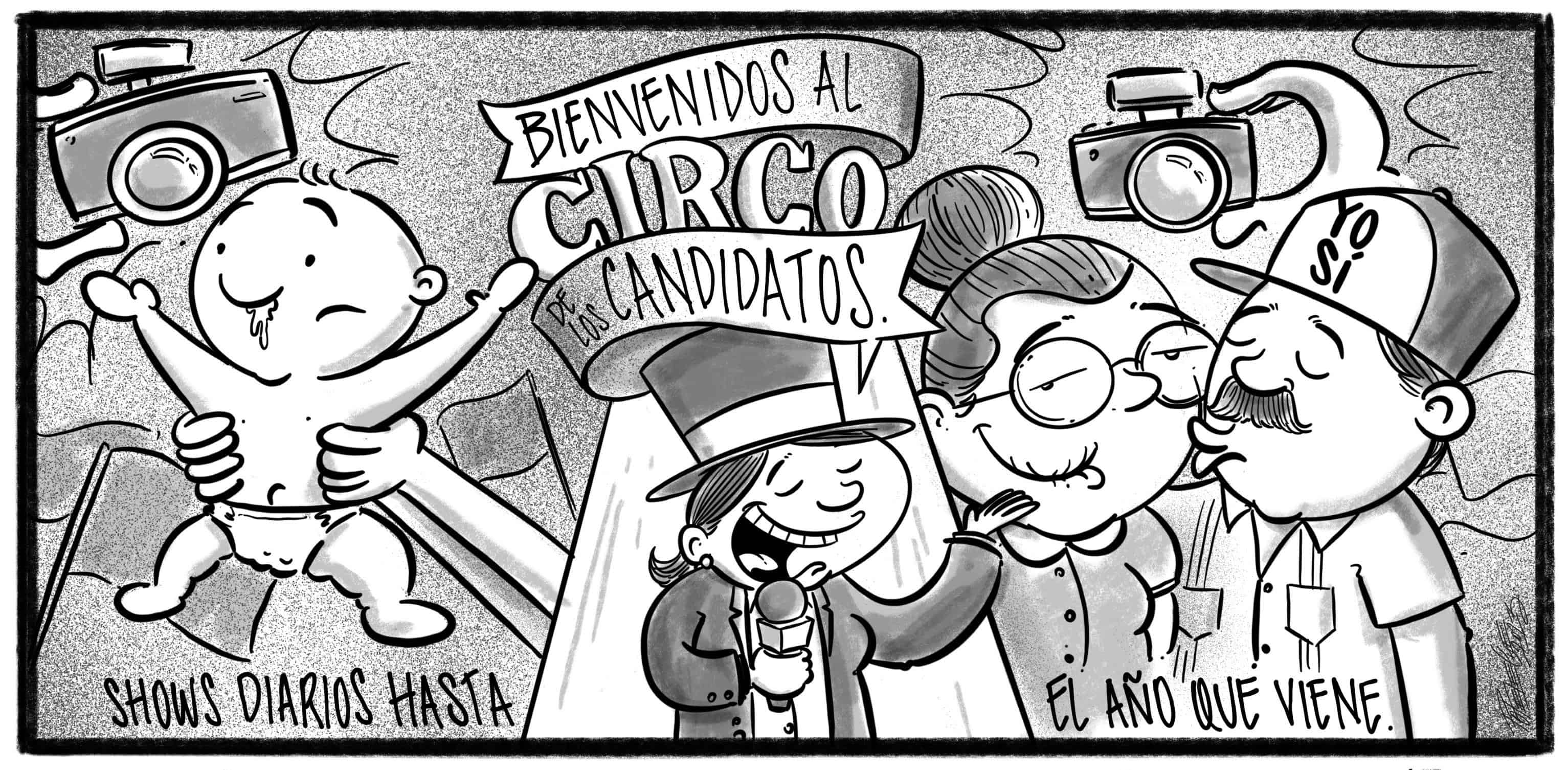 Caricatura de Noticiero Poteleche 14 julio 2023