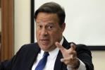 El expresidente panameño Varela se declara honesto y transparente tras el veto de EE.UU.