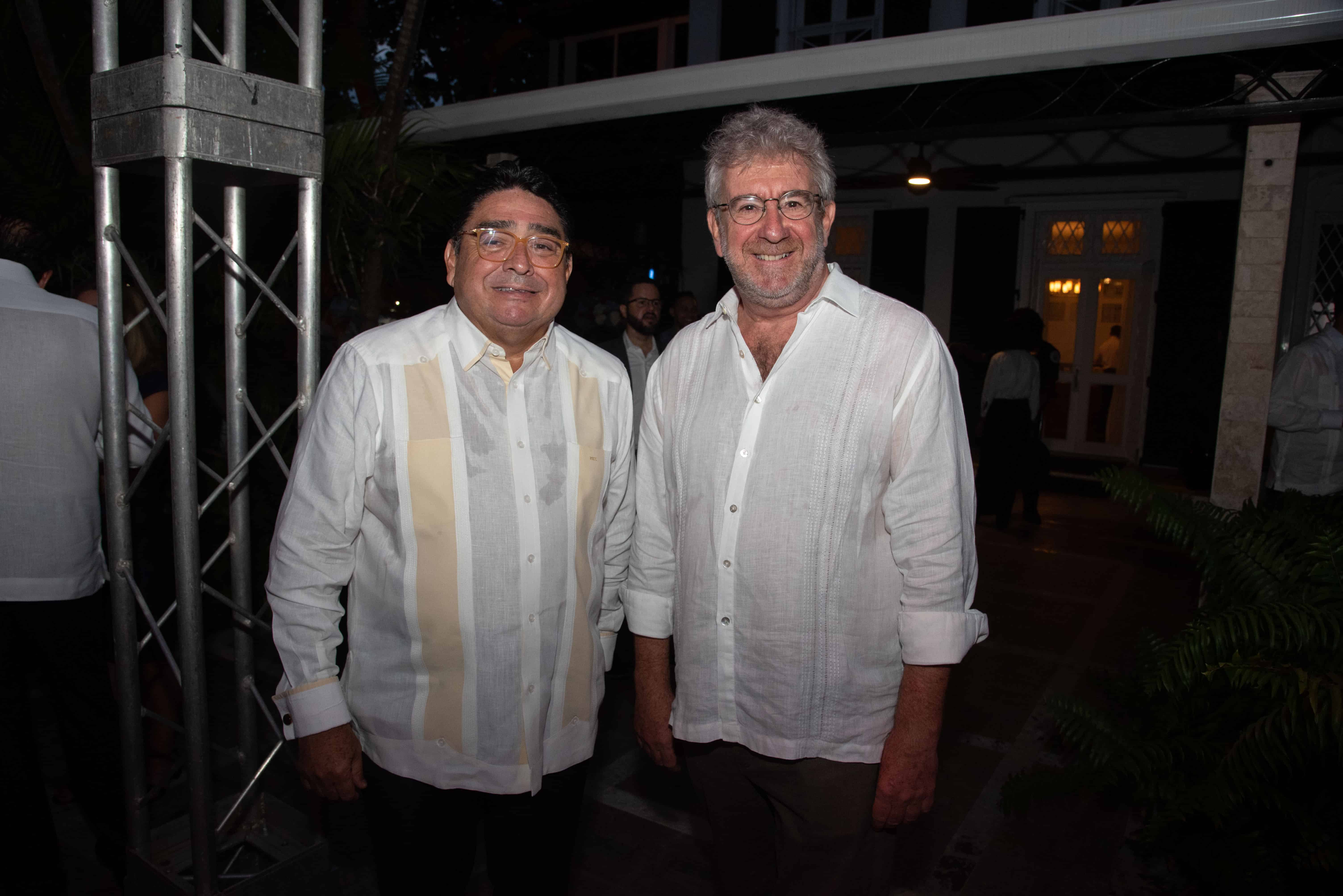 Miguel Calzada y Héctor Concari.