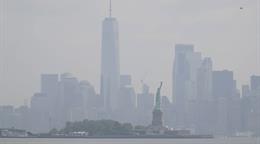 Nueva York empieza a despejarse de contaminaci&oacute;n atmosf&eacute;rica a 48 horas de la final