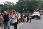Sale la primera caravana de migrantes venezolanos desde el sur de México hacia EE.UU. Sale la primera caravana de migrantes venezolanos desde el sur de México hacia EE.UU.