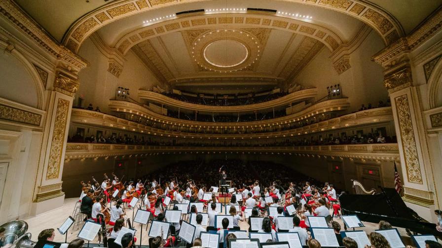 Orquesta Juvenil del Carnegie Hall, NY02 se presenta este lunes en el Teatro Nacional