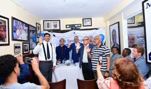 Miguel Vargas juramenta a nuevos miembros en el PRD en Puerto Rico