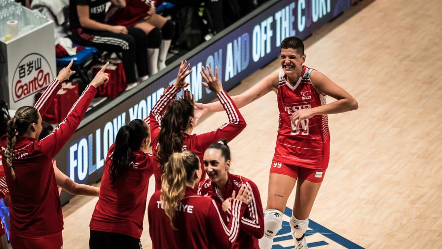 Turquía vence a Estados Unidos y jugará la final de la Liga de Naciones de voleibol femenino