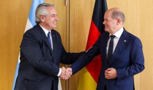 Scholz y Fernández hablan sobre transición energética en márgenes de la cumbre UE-Celac