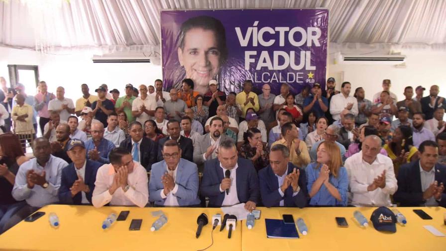 Una facción del PLD pide proclamar a Víctor Fadul como candidato a la Alcaldía de Santiago