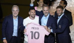 El Inter Miami da una bienvenida mundial a Lionel Messi