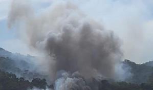 Se registra fuego en vertedero de San Felipe, Puerto Plata