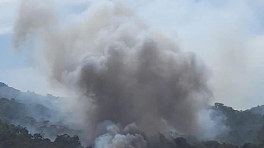 Se registra fuego en vertedero de San Felipe, Puerto Plata