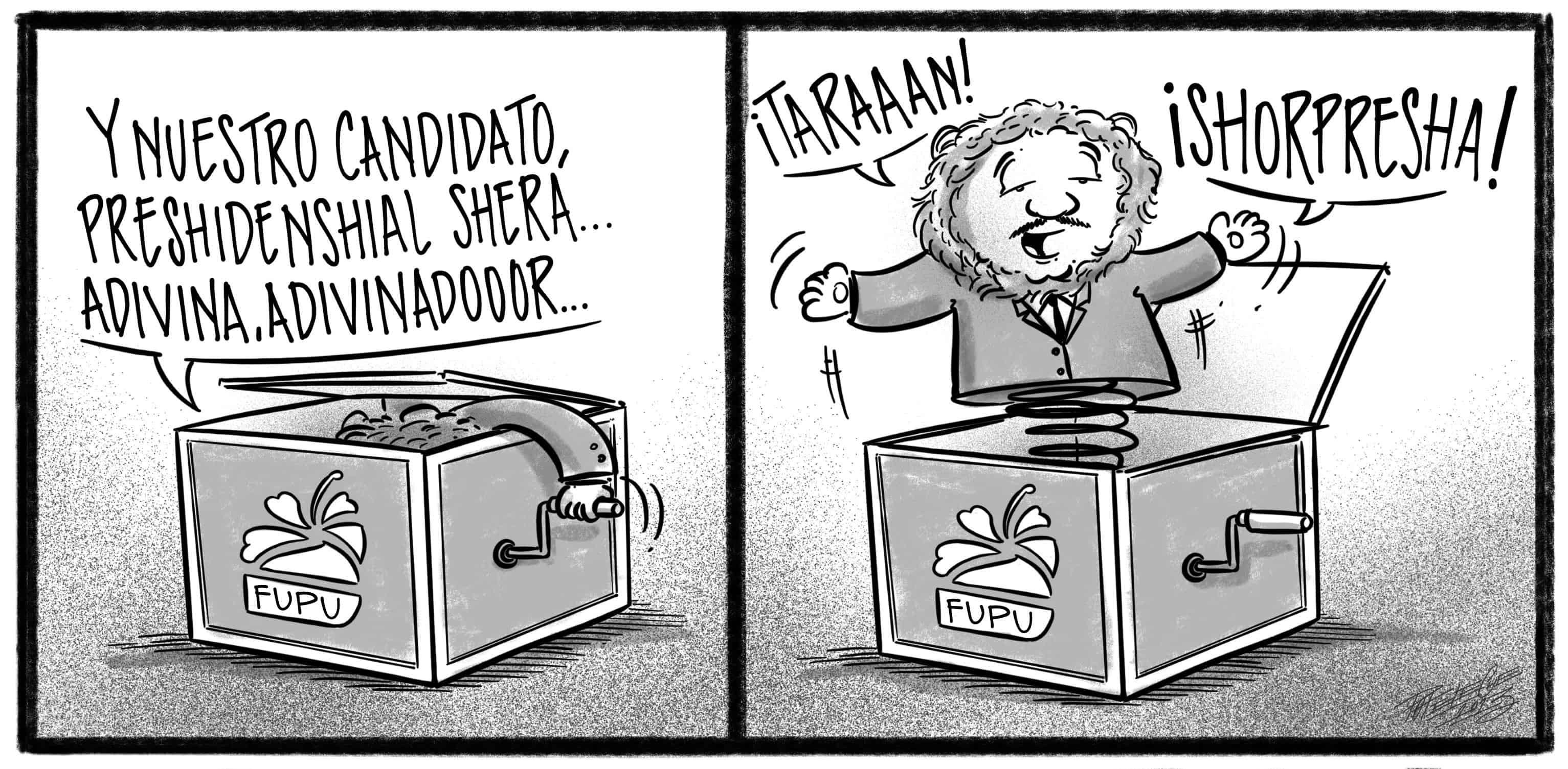 Caricatura de Noticiero Poteleche 18 julio 2023
