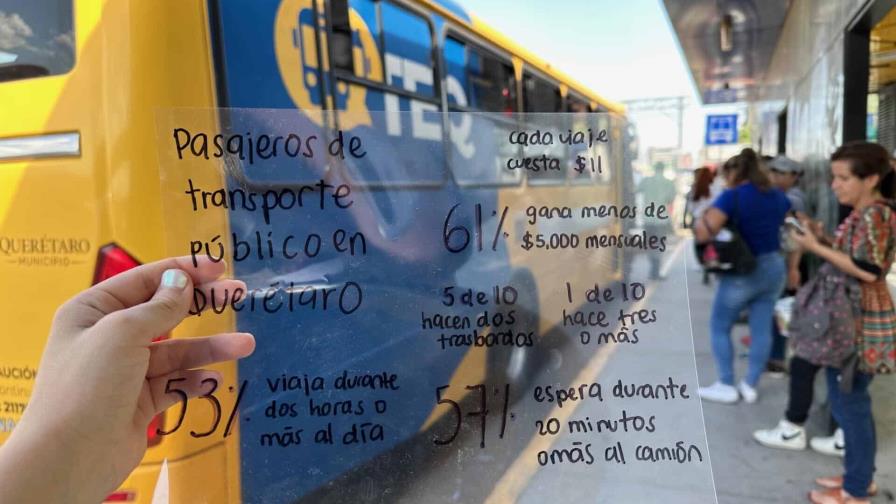 Se nos va la vida entre paradas: el calvario del transporte público en Querétaro