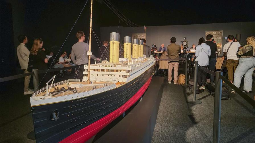 Una exposición sobre el Titanic en París recuerda la tragedia del batiscafo Titan