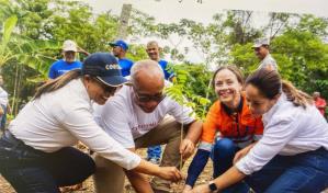 Barrick Pueblo Viejo se une a jornada de reforestación del Ministerio de Energía y Minas