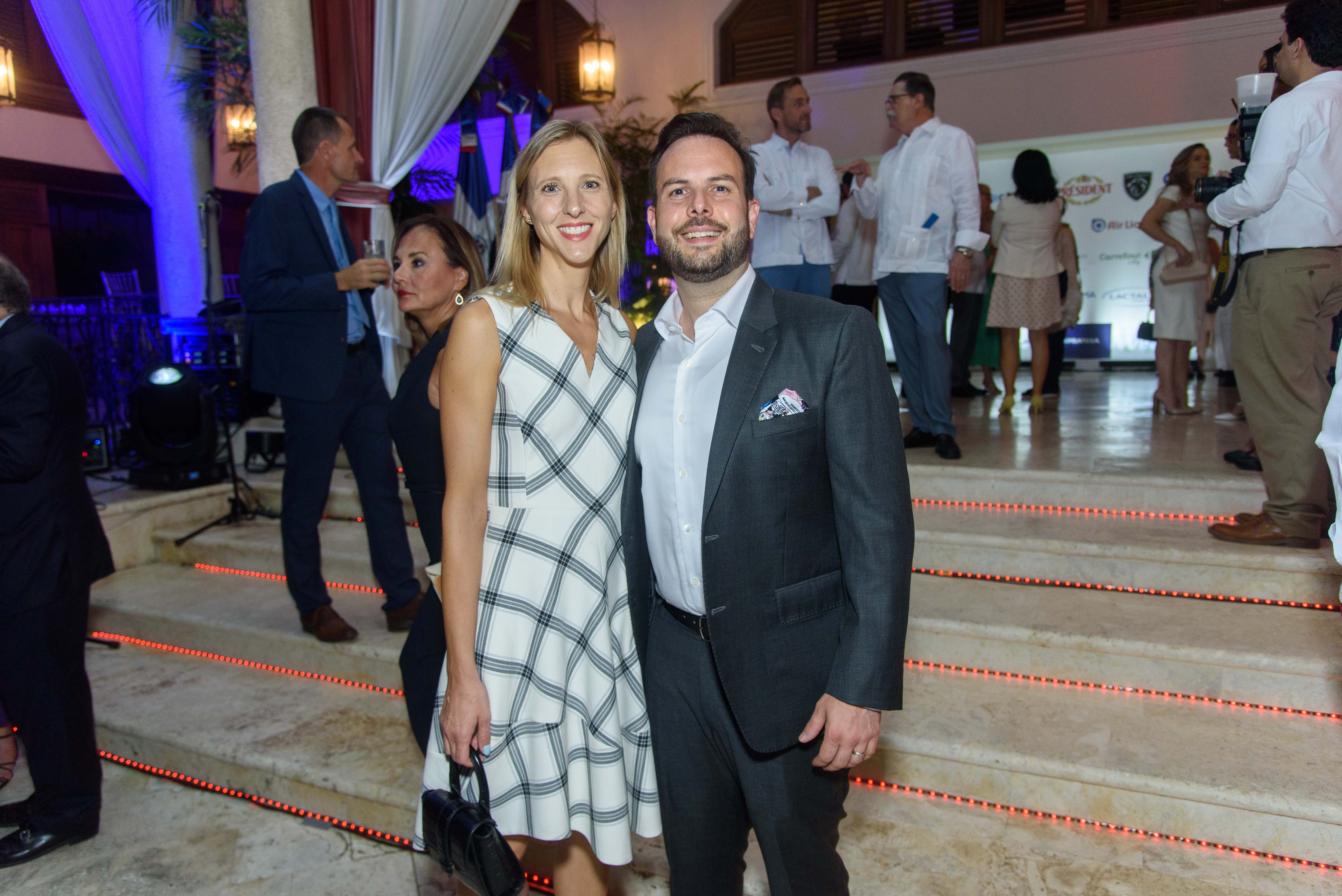 Maxim Bellemare y Caroline Bourbeau.