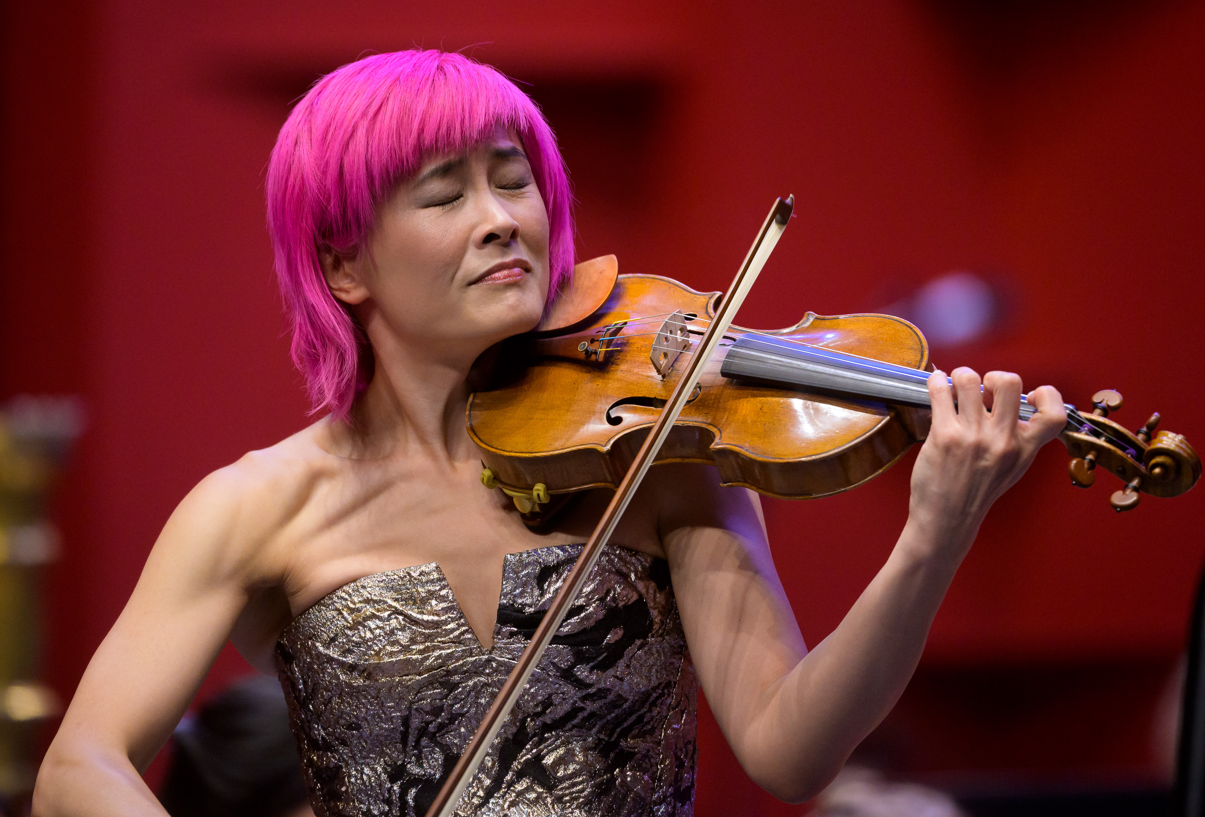 La violinista Jennifer Koh.