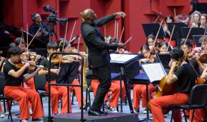 Orquesta Juvenil del Carnegie Hall, NY02, emociona el TN con el final dominicano Caña brava