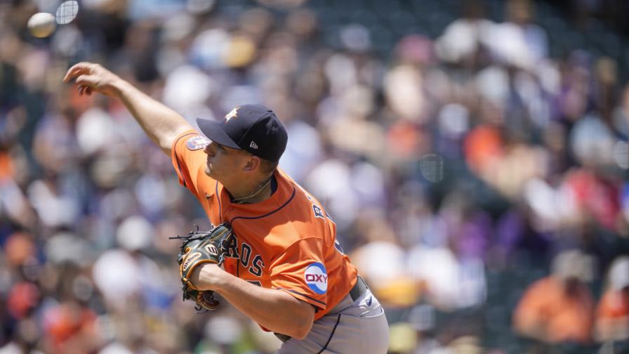 Astros derrotan a Rockies con sólida labor de Bielak Astros derrotan a Rockies con sólida labor de Bielak