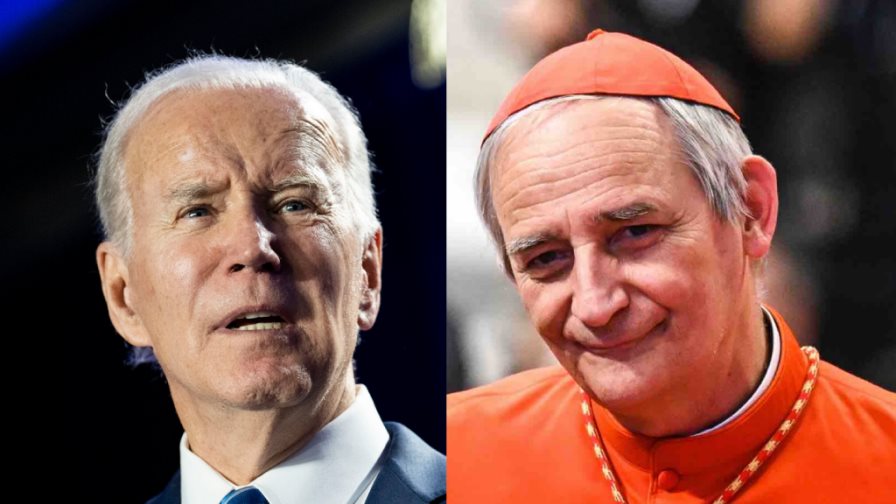 Biden discute con el cardenal Zuppi los esfuerzos del Vaticano para mediar en Ucrania