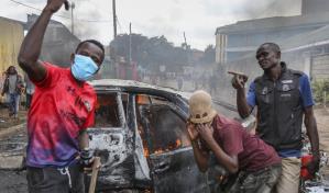 Varios heridos de bala en las protestas de la oposición en Kenia