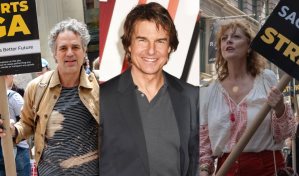 Tom Cruise, Mark Ruffalo o Susan Sarandon, combativas estrellas de la huelga de Hollywood