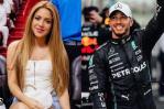 Aseguran que Lewis Hamilton está molesto con Shakira por hacer creer un romance