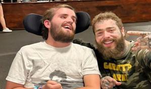 Post Malone cumple con su promesa y se reúne con fanático que sufrió hemorragia cerebral