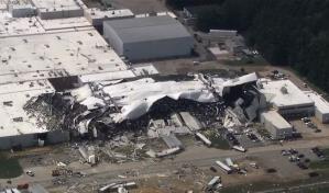 Tornado causa daños graves en planta de Pfizer en Carolina del Norte