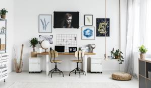 Cómo crear un espacio de trabajo inspirador en casa