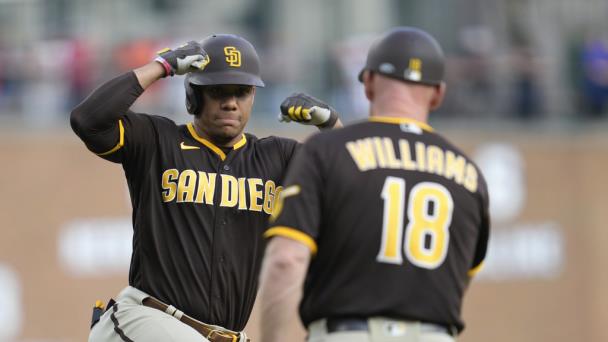 Juan Soto pega jonrón de 463 pies contra Detroit