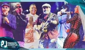 Así fue la presentación de Pavel Núñez, Fernando Villalona, Jandy Ventura, Ilegales y La Materialista en Premios Juventud
