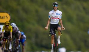 Pogacar gana la 20ma etapa del Tour de Francia, pero es inminente el triunfo de Vingegaard