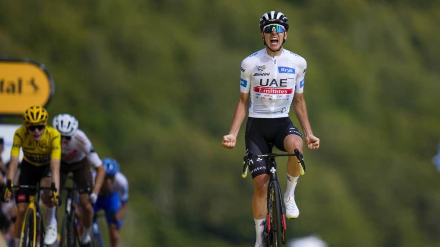 Pogacar gana la 20ma etapa del Tour de Francia, pero es inminente el triunfo de Vingegaard