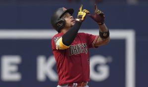 Ketel Marte pegó dos jonrones, triple y remolcó cuatro en revés de Arizona