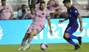 Messi debuta con el Inter Miami como recambio en la segunda parte contra Cruz Azul