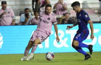 Messi debuta con el Inter Miami como recambio en la segunda parte contra Cruz Azul