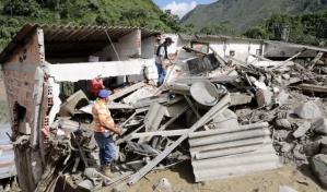 Suben a 26 los muertos por la avalancha en el centro de Colombia y quedan 3 desaparecidos