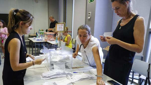 Ningún bloque tendría mayoría absoluta para gobernar en España con el 90 % escrutado