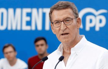 Feijóo abre su investidura rechazando la amnistía para los independentistas catalanes