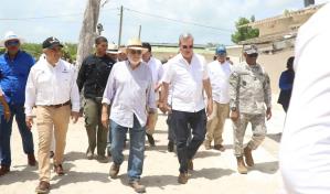 Abinader visita la Isla Saona donde se realiza inversión por 600 millones en obras sociales