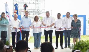 Presidente Abinader inaugura subestación eléctrica en Santo Domingo Oeste
