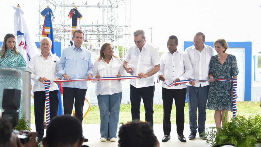 Presidente Abinader inaugura subestación eléctrica en Santo Domingo Oeste