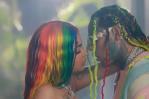 Yailin y Tekashi se besan en una nueva colaboración