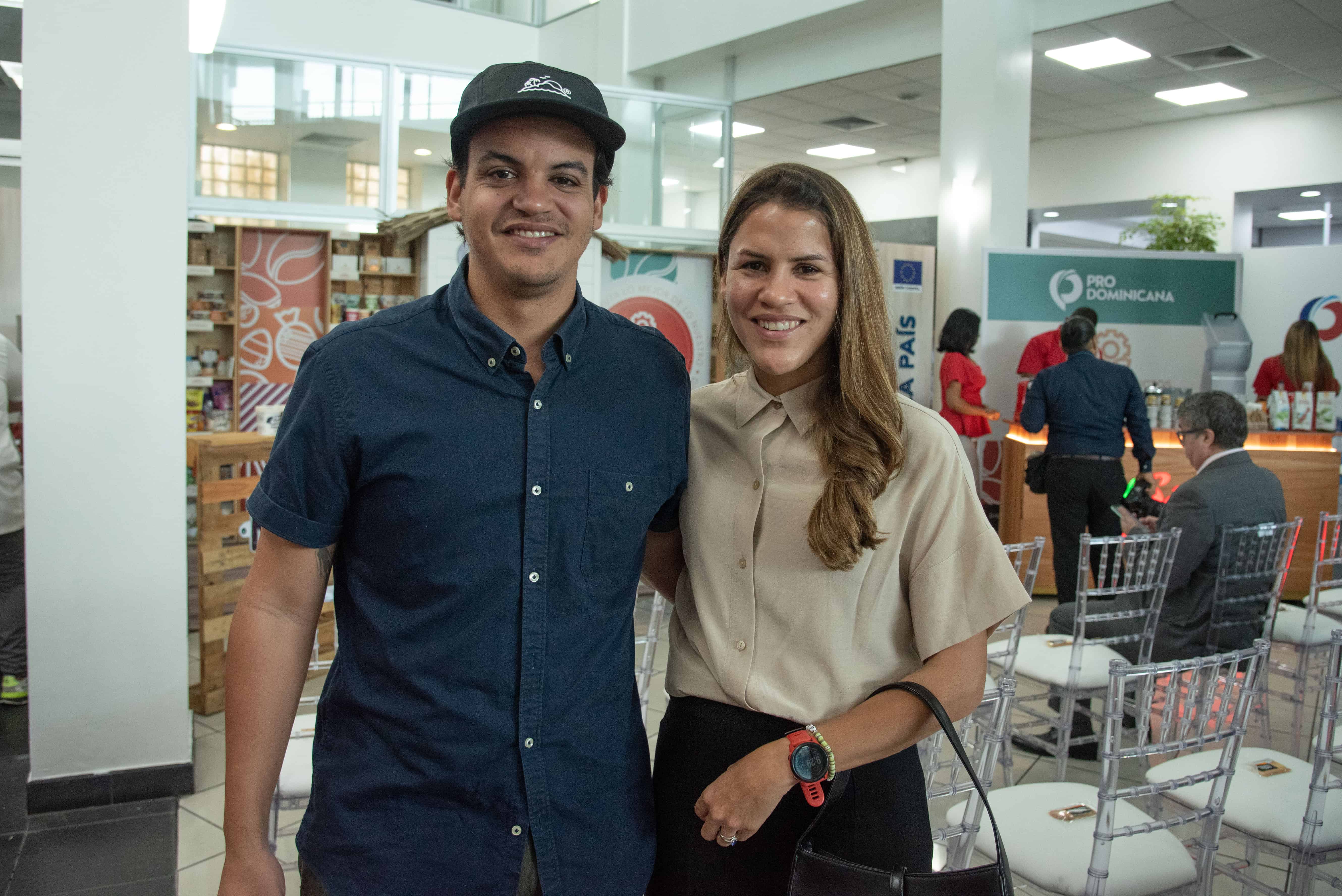 Samuel y Natasha Méndez.