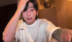 Jungkook, integrante de BTS, aparece bajo los efectos del alcohol durante una transmisión en vivo