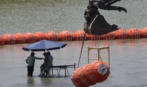 Washington y Texas discuten sobre las boyas antimigrantes